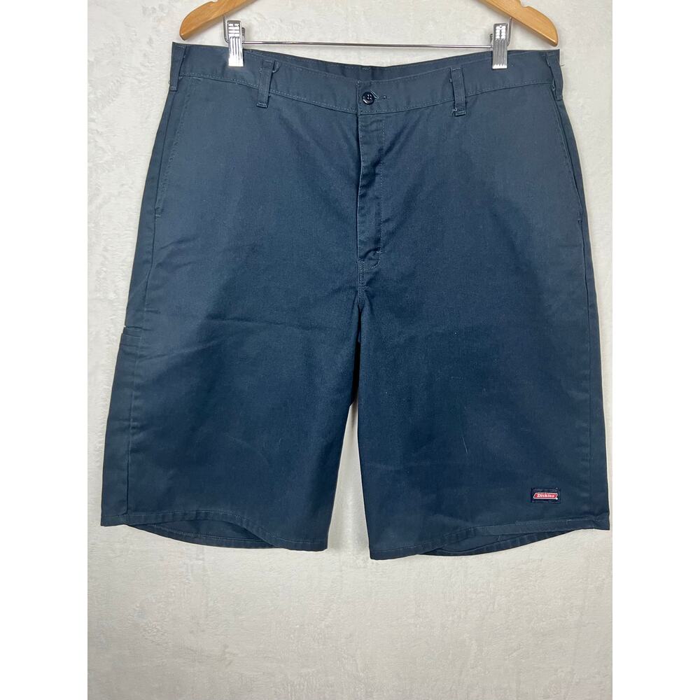 Vintage Blue Dickies Loose Fit Shorts Size 38 Classic Y2K
